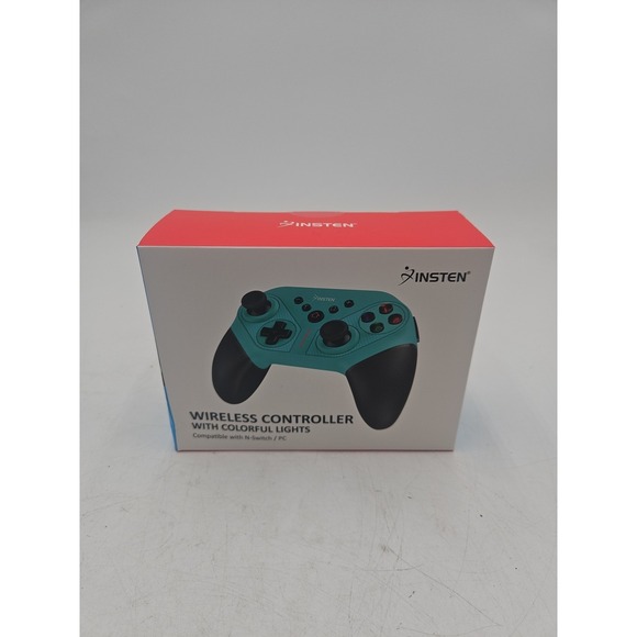 Insten Wireless Pro Controller for Nintendo Switch/OLED/Switch Lite Green New - Picture 2 of 7